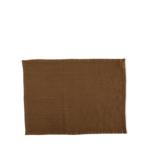 Tela Placemat in Russet Brown (Set of 4)