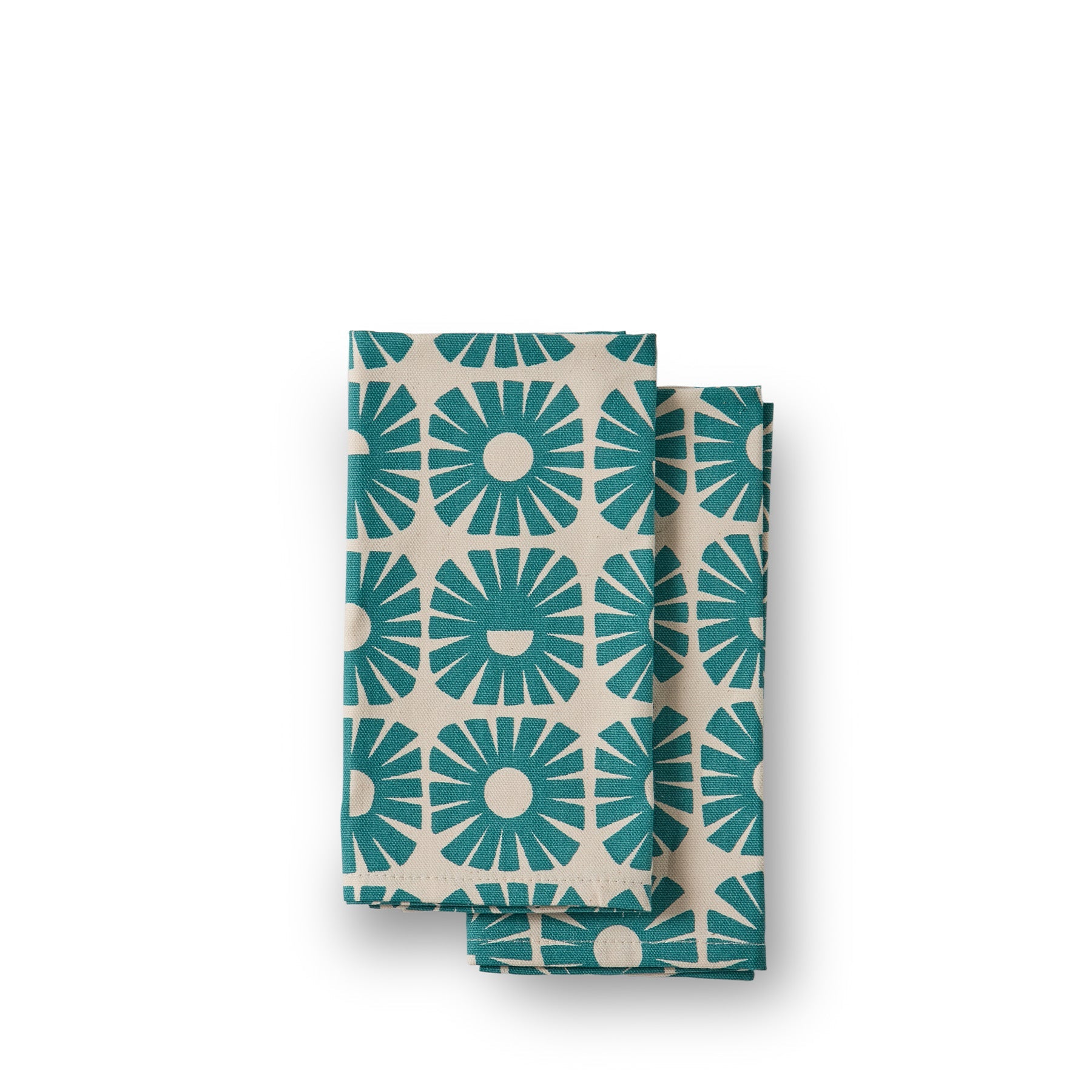 Sunshine Napkin in Teal (Set of 2)